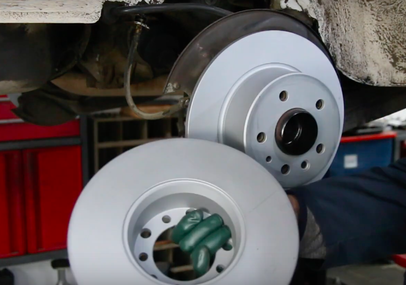 Classic Mercedes Brake Restore Zimmerman Rotors and Brembo Pads a
